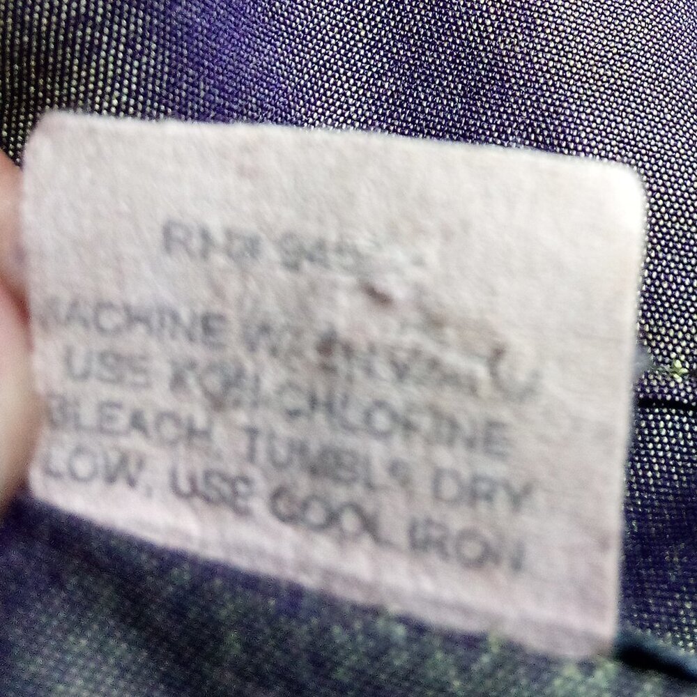 Vintage BC Ethic Lounge Iridescent Button Shirt - Picture 6 of 8